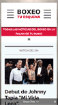 Mobile Screenshot of boxeotuesquina.com
